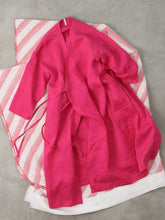 Packing! Pleat Cachecoeur     -  （ ウォッシャブルオーガンジーシルクリネン ）