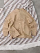 Packing! Triangle Long Sleeve Shirt     -  （ ウォッシャブルオーガンジーシルクリネン）