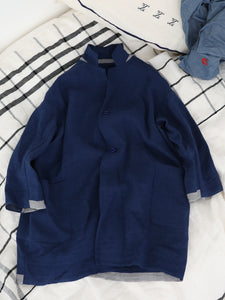 耳鳴！I Mac  Coat　 -  （ old selvedge linen ox )