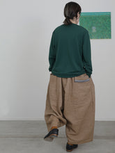 耳鳴！ Boy Friend Chapllin Pants　 -  （ old selvedge linen ox )
