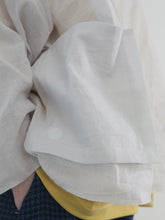 ティッシュペーパー・Flat ２／２ Blouse -（  強撚コットンラミーローン )
