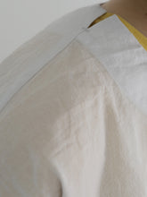 ティッシュペーパー・Flat ２／２ Blouse -（  強撚コットンラミーローン )