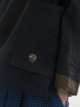 ティッシュペーパー・Flat ２／２ Blouse -（  強撚コットンラミーローン )