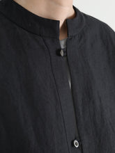 ティッシュペーパー・Flat  Blouse -（  強撚コットンラミーローン )