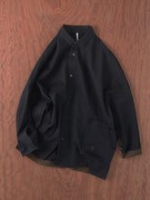ティッシュペーパー・Flat  Shirt -（  強撚コットンラミーローン )