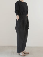 クッキングペーパー・Flat Work Pants -（  ウォッシャブルシルクリネン )