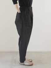 クッキングペーパー・Flat Work Pants -（  ウォッシャブルシルクリネン )
