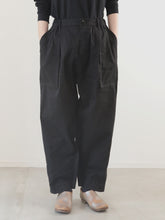 クッキングペーパー・Flat Work Pants -（  ウォッシャブルシルクリネン )