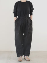 クッキングペーパー・Flat Work Pants -（  ウォッシャブルシルクリネン )