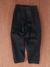 クッキングペーパー・Flat Work Pants -（  ウォッシャブルシルクリネン )