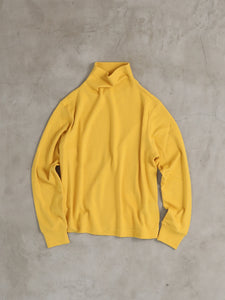 Washable! Off Turtle Long Sleeve　 - （  FABRITEC / special touch wool ponch  ）