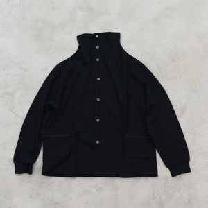 Waterproof!  Off Turtle Cardigan　 - （  FABRITEC / 撥水カノコ  ）